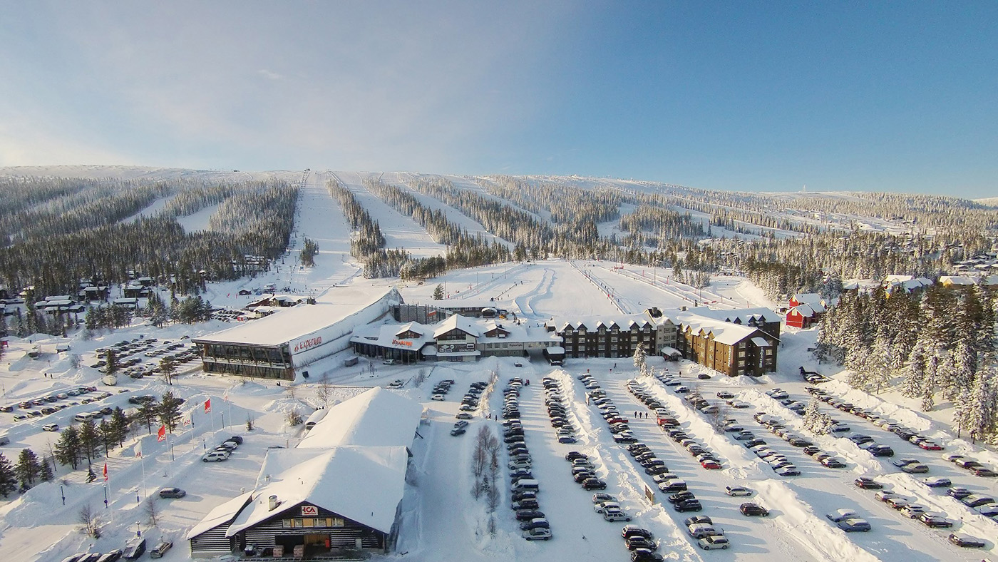 Wintersport in Lindvallen